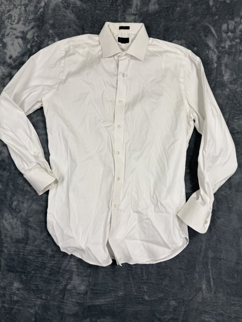J.Crew Ludlow Slim Fit Long Sleeve White Dress Shirt Size 16/33 Mens Cotton Blen